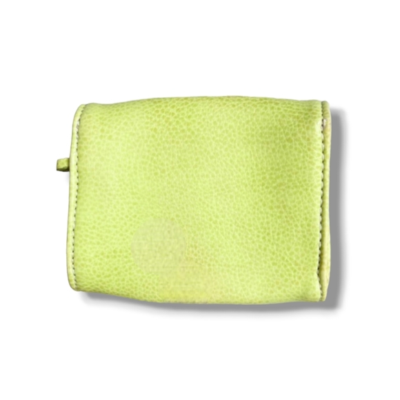 🍉EUC Leather Lime-Green Y2K Shoulder Bag by Tommy Hilfiger - Picture 12 of 12